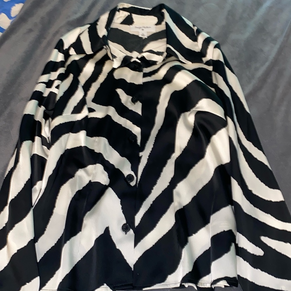 Sergio Hudson for Target Zebra Top